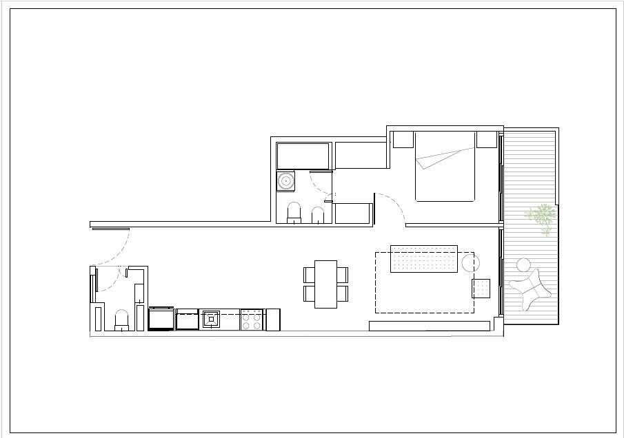 Eduardo Acevedo 240, 1°D  Preventa Exclusiva: 2 Ambientes, Edificio de Diseño en Caballito.