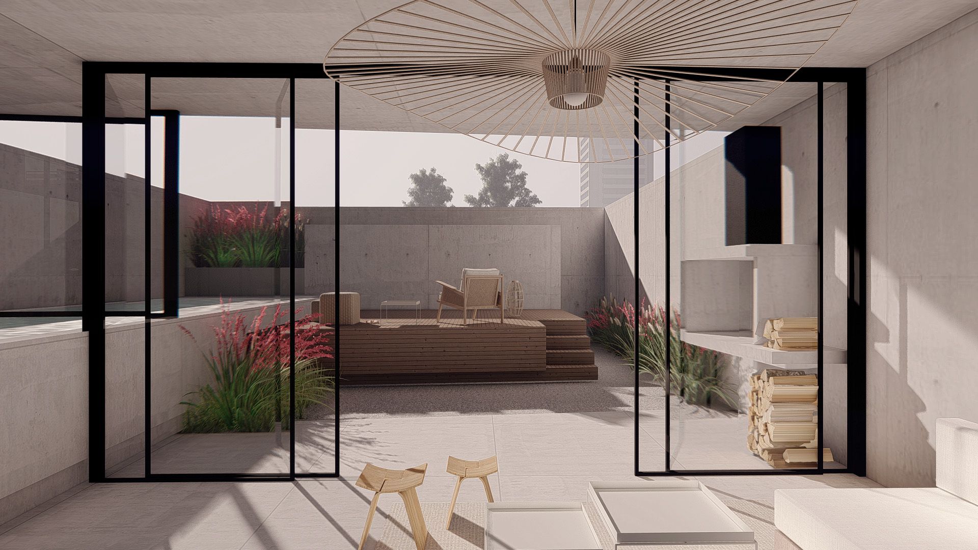 ARRIBEÑOS 3750, 4°A - 2 Ambientes con Balcón con parrilla y Full Amenities.