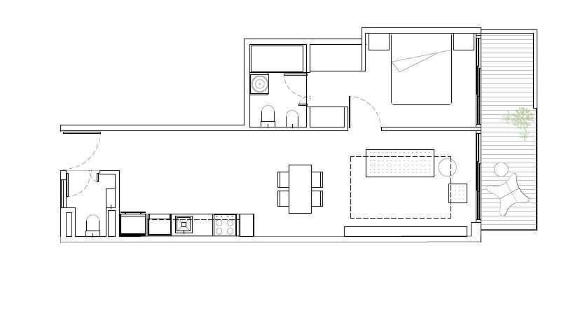 Eduardo Acevedo 240, 4°B  Preventa Exclusiva: 2 Ambientes con Diseño en Caballito.