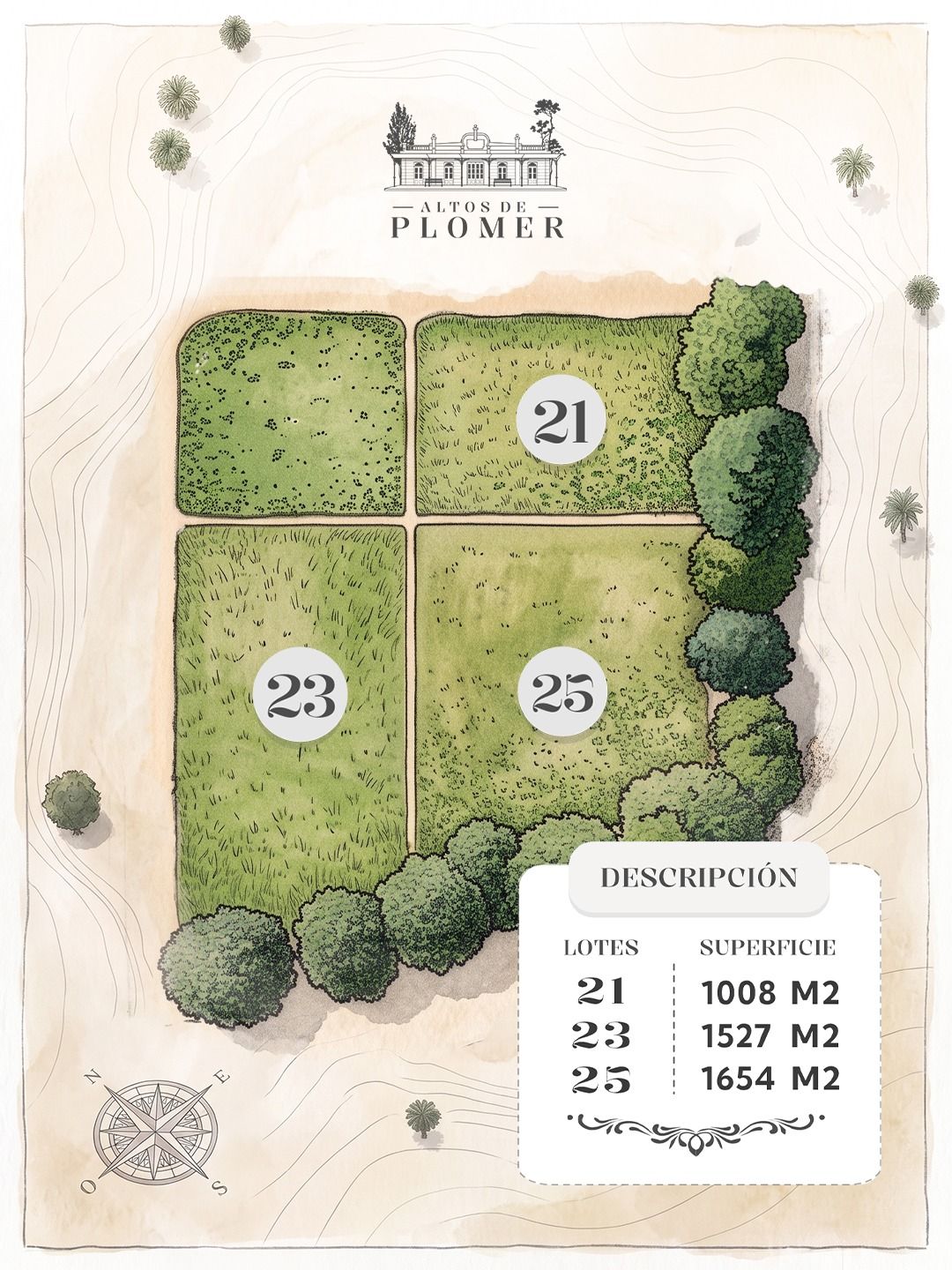 Altos de Plomer - EXCELENTE OPORTUNIDAD Lotes en venta –